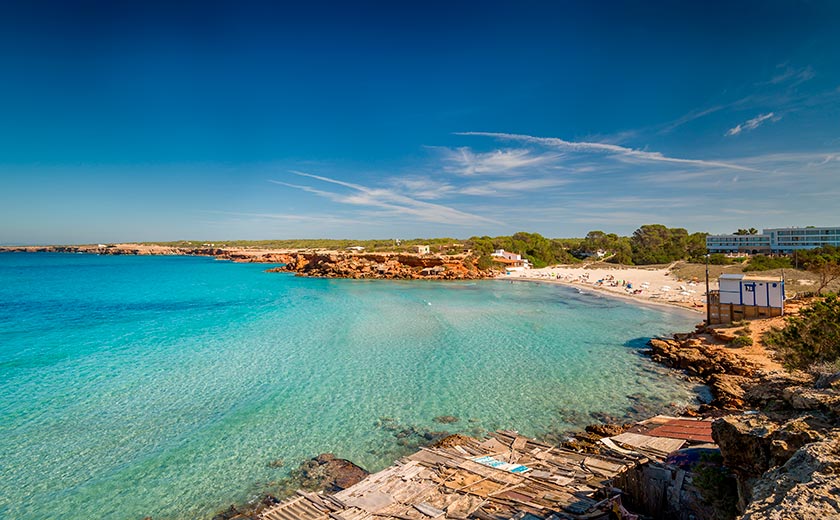 Alquiler de apartamentos baratos en Cala Saona Formentera