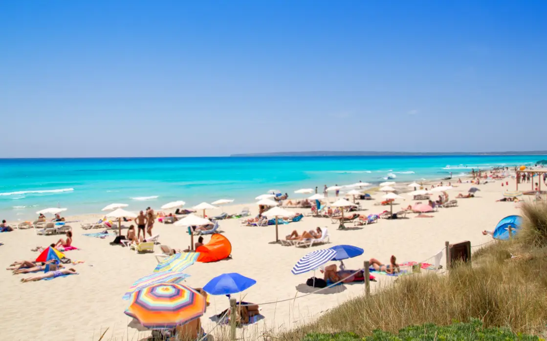 Playa de Migjorn Formentera