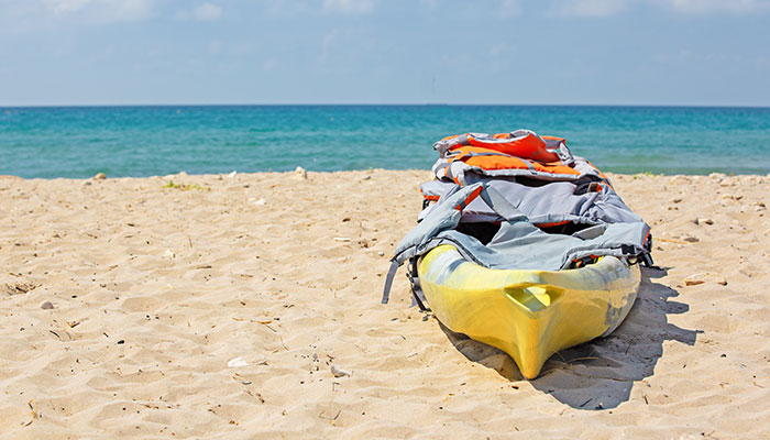 Kayak en Formentera