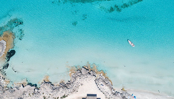 Una de las mejores playas para ver en Formentera con niños